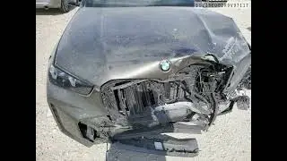 BMW X5 2024 &mdash; Real Copart Condition! Run & Drive, Low Miles, Easy Fix