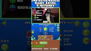 An Incomprehensible Daily #geometrychallenge #geometrydash #dailylevel
