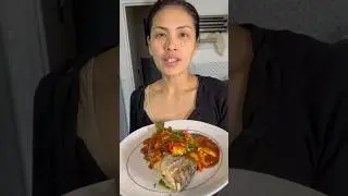 Recette dorade, sauce tha&iuml;landaise #seafood #cuisinedumonde #cuisineasiatique #thaifood