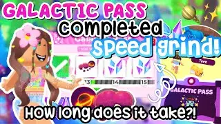 I Completed Galactic Pass In&hellip; *Speed Grind* (Adopt Me) Its Cxco Twins
