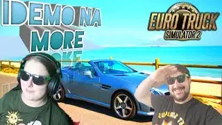❤😂Mercedes Benz SLK 55 AMG - Zena nas Vodi na More ALI ? /ETS2 Modovi❤😂