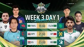 2025 MPL MENA Season 8 Regular Season Week 3 Day 1