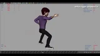 Character Rig Test Maya