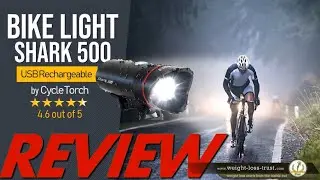 Cycle Torch Shark 500 USB Rechargeable Bike Light REVIEW