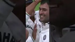 🤔 Out or Not Out? | 👀 MS Dhoni BOWLING To Kevin Pietersen #shorts