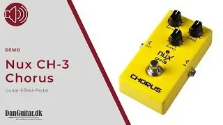 Nux CH-3 Chorus Guitar-Effekt-Pedal fra DanGuitar.dk