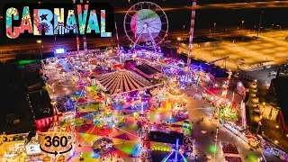 CARNAVAL at Global Village Dubai - 2023-24 | Full Walking Tour in 4K 360&deg; | New Dubai Attraction