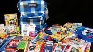 Boys Back To School Supplies Haul + Givewaway!!! -KidToyTesters (Closed)