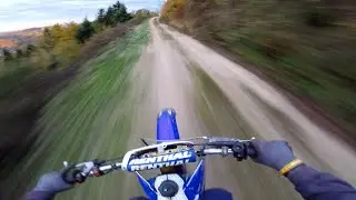 YZ 125 - trail ride after the rain!