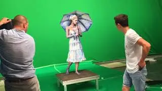 Schirmfrau Illusions Bodypainting