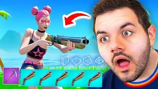 The EXOTIC Dub Shotgun ONLY Challenge in Fortnite!