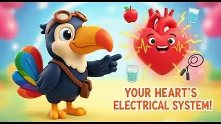 The Heart's Electrical System | What Causes Cardiac Arrest? | Tibo the Toucan