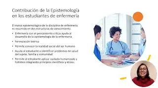 Epistemología en Enfermería 1