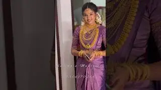 Kerala Hindu bridal makeover 😍😍😍😍😍😍🥰 #bridalmakeover #weddingbeauty #makeover #makeupartist