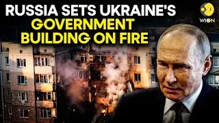 Russia Attacks Ukraine: Russia Sets Kyiv's Government Building on Fire In Its BIGGEST Drone Attack