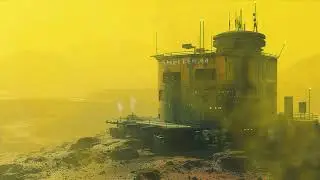 Post Apocalyptic Shelter From Toxic World. Sci-Fi Ambiance for Sleep, Study, Relaxation