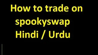 how to trade on spookyswap|how to swap on spooky swap|how to provide liqudity on spookyswap
