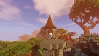 How to Build Minecraft Tower Rooves