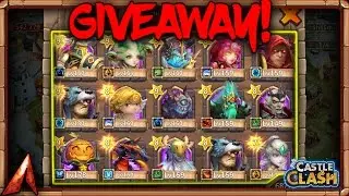 Castle Clash Account Giveaway!