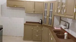اول روتين ليه في الشقه الجديد في السعوديه🇸🇦تعالو شوفو عملت ايه في المطبخ
