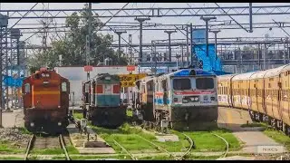 ALCO WDP3A Music | Ambala Cantt. to  Shri Ganganagar Full Journey | Pakistan Border #Indianrailways
