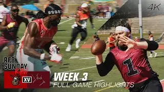Good Ol' Fashion BELT-down | HeadHunters vs. Shinobi | 7v7 Flag | RFB Sunday Raw (XV, Week 3)