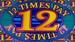 Old School 12 Times Pay Casino Slot Play