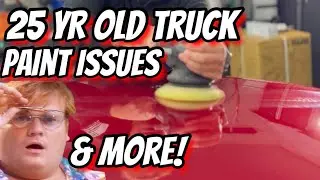 25 Yr Old Truck- Paint Issues, Smoke Damage + Testing Out NEW Kronos V2 Coating!