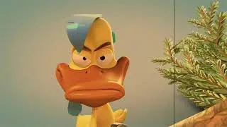 Paperotti OLD MOVIE Christmas Tree Short Quacky Christmas Paperotti