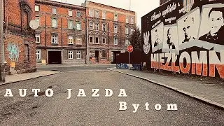 Auto jazda ulicami Bytomia