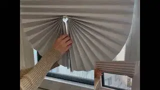 Self-Adhesive Pleated Blind High Shading Non-Woven Window Shade