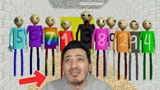 12345678910 BALDI THE TEACHER AT SCHOOL | Baldi's Basics MOD