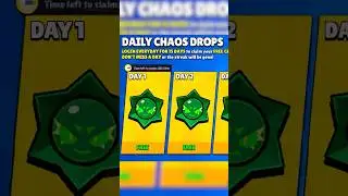 BEST CHAOS DROP!!😍⭐️ #brawlstars