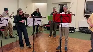 Scotland the Brave - Leeds Folk Fiddle Group rehearsal on 29/1/26