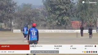 Amethi Champions vs Jaunpur live cricket match | State Level Basic Teachers Cricket Tournament 2026