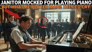 Janitor Mocked for Playing Piano&hellip; But What He Played Made the CEO Cry!