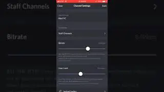 Discord Voice Channel bug