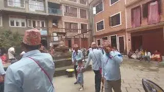 Rally for puja during Matya in Nepal