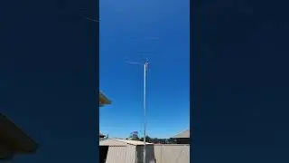 Homebrew hexbeam on my new NBS mast