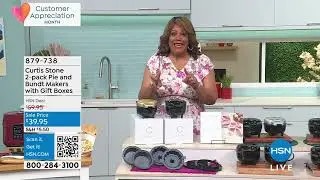 Curtis Stone 2pack Pie and Bundt Makers with Gift Boxes