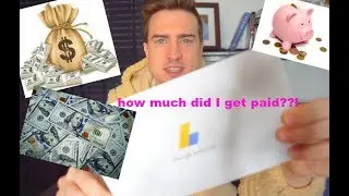 MY FIRST YOUTUBE PAYCHECK! HOW MUCH DOES A SMALL YOUTUBER GET PAID