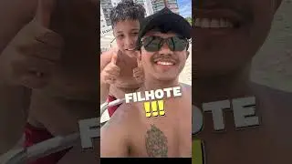 LEVEI MEU FILHO PELA PRIMEIRA VEZ NA PRAIA! A REAÇÃO DELE FOI SURPREENDENTE