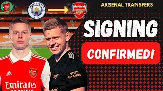 BREAKING: NEW SIGNING ANNOUNCED! Welcome To Arsenal Oleksandr Zinchenko | Latest Transfer News