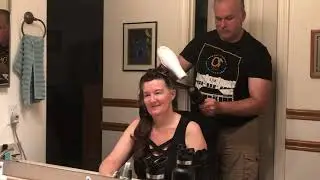 CHALLENGE: Can your husband learn to fix your hair!