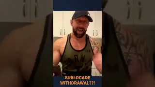 Sublocade withdrawal?! #sublocade #suboxone #shorts