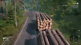 SnowRunner - North Carolina - Backlog (Medium Logs 2) - Mack Defense M917 & Azov 5319