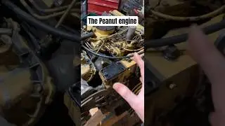 Peanut oil engine