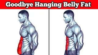 Goodbye Hanging Belly Fat | No Equipment Home Exercises