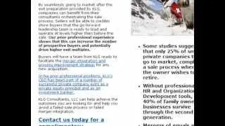 Small Business M&A | (303) 721-1467| KLG Consultants