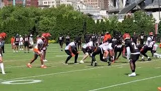 Tyler Boyd with red zone TD grab at Bengals Monday